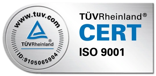 TÜV Rheinland – Managementsystem ISO 9001:2015